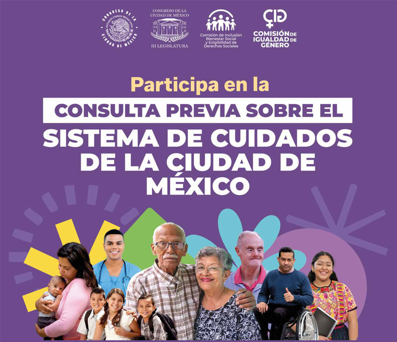 Portada del sistema público de cuidados de la Ciudad de México